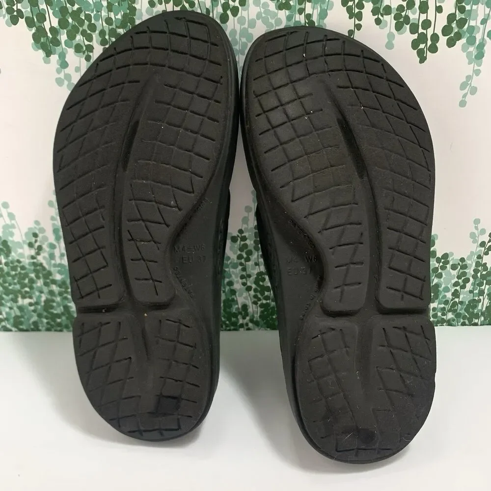 Oofos Slip-On Slides Thonged Comfort Sandals Size 6 Women’s